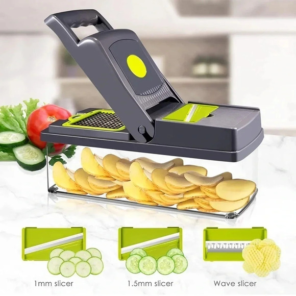 NIB 15 in 1 Veggie/Fruit Chopper - Picture 6 of 8